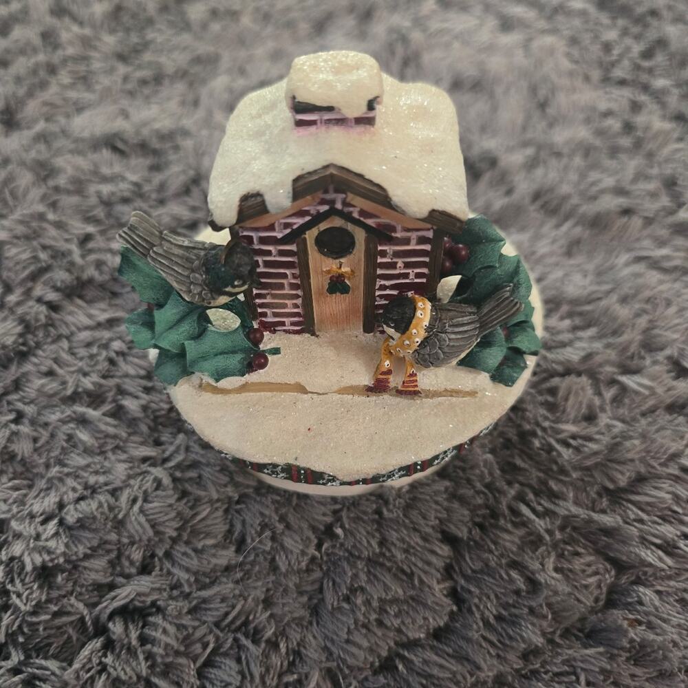 Debbie Mumm Winter Birds Candle Topper Our America